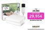 TOPS Colchón eléctrico con 3 niveles de temperatura, calentador de cama, apagado automático, calentador de colchón lavable, protección contra el sobrecalentamiento (150 x 80 cm)