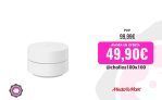 Router inalámbrico – Google WiFi Mesh (2021), Bluetooth, 1.2 Gbps, AC1200, 15W, Snow