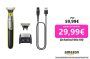 Philips OneBlade 360 – Maquinilla de Afeitar Híbrida, Barbero Eléctrico y Afeitadora, 2 Cuchillas 360, Peine-Guía Ajustable 5 en 1 (modelo QP2734/30)