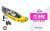 Kayak hinchable INTEX Explorer K2 con 2 remos – 312 x 91 x 51 cm, Kayak Intex, Kayak Explorer K2 con remos de aluminio, Kayak hinchable INTEX para 2 personas, Kayak 2 personas