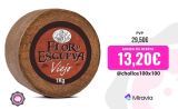 FLOR DE ESGUEVA Queso viejo de oveja mini madurado en corteza natural peso aproximado pieza 1 kg elaborado con leche cruda
