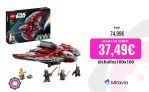 Set de juguetes de construcción LEGO® Star Wars™ 75362 Lanzadera Jedi T-6 de Ahsoka Tano; divertida idea de regalo para niños y niñas a partir de 9 años (601 piezas)