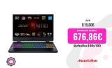 Portátil gaming – Acer Nitro 5 AN515-58-50FE, 15.6″ Full HD, Intel® Core™ i5-12500H, 16GB RAM, 1TB SSD, GeForce RTX™ 4050, Sin sistema operativo