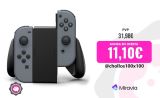 Agarre Comfort para Nintendo Switch Joy-Con – Negro