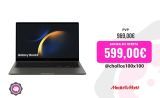 Portátil – Samsung Galaxy Book3, 15.6″ Full-HD, Intel® Core™ i5-1335U, 8GB RAM, 512GB SSD, Iris® Xe Graphics, Windows 11 Home, Teclado Retroiluminado