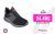 SKECHERS 210238_BKGY Zapatillas deportivas de hombre negras en piel 78849