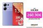 Xiaomi Redmi Note 13 Pro 4G – Smartphone de 8+256 GB, Pantalla de 6,67″ AMOLED FHD+ 120Hz, Mediatek Helio G99 Ultra, Triple cámara de hasta 200MP, Hypercharge 67W, Morado (Versión ES)