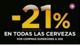 PROMO -21% CERVEZA #ElCorteIngles