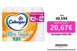 Colhogar Suave XXL 5 x 12, Papel Higiénico Suave, Paquete con 60 Rollos Extra Grandes, Papel de Baño de 2 Capas, Libre de Perfume, Blanco