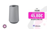 AEG AX31-201GY Purificador de Aire – Filtro Anti Bacteriano, Elimina 99,6% Bacterias del Aire, Flujo de Aire hasta 180m3/h, Pantalla LED, Modo Automático, Silencioso – Gris.