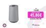 AEG AX31-201GY Purificador de Aire – Filtro Anti Bacteriano, Elimina 99,6% Bacterias del Aire, Flujo de Aire hasta 180m3/h, Pantalla LED, Modo Automático, Silencioso – Gris.