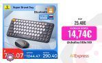 Baseus-ratón inalámbrico con Bluetooth para ordenador, Combo de teclado y ratón con receptor USB Nano de 2,4 GHz para PC, MacBook, Tablet y portátil