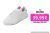 adidas Advantage Shoes, Zapatillas Mujer, Ftwr White Ftwr White Ftwr White, 42 EU