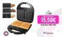 Máquina 3 en 1 para Gofres, Sandwiches y Parrillas, 750W