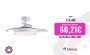 Akunadecor – Ventilador Dc Costa S Blanco Led Memoria Color Control Remoto Akunadecor