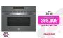 Horno multifunción – Balay 3CW5179A2 – Horno microondas , 44 l, Integrable, Limpieza por agua, Gris