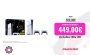 Consola – Sony PlayStation 5 Slim Digital Edition, 1 TB SSD, 4K, 2 mandos, Chasis D, Blanco