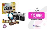LEGO® 31147 Creator 3en1 Cámara Retro Juguete convertible en una videocámara o un televisor, modelos infantiles, regalo inspirado en el mundo de la fotografía para niños y niñas de 8 años en adelante.