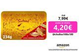 Suchard Mini Tabletas de Turrón de Chocolate con Arroz Inflado Lata Edición Especial Navidad con Porciones Individuales 234g