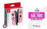 PREVENTA MANDOS JOY-CON (SET IZDA/DCHA) NUEVO COLOR ROSA PARA NINTENDO SWITCH