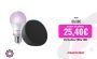 Pack de Echo Pop Altavoz inteligente con Alexa, Antracita + Bombilla inteligente Philips Smart LED, 8,5 W (Eq. 60 W) A60 E27, Luz Blanca y Colores 4.6 (32)