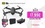 Dron profesional E88 4k gran angular, cámara HD, WiFi, fpv, soporte de altura, cuadricóptero RC plegable, juguetes para niños