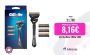 Gillette Fusion5 ProGlide Razor para hombres + 3 cuchillas, con tecnología FlexBall  Con 5 Hojas Antifricción Para Un Afeitado Apurado Y Duradero
