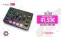 FIFINE mezclador de Audio para juegos, mezclador de transmisión de 4 canales RGB con interfaz de micrófono XLR, para voz de juego, Podcast,AmpliGame SC3