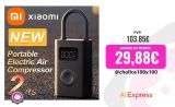 Xiaomi-bomba de aire Mijia 2, minicompresor de aire eléctrico portátil, 25% velocidades, Treasure, 150PSI, tipo C, LED, multiherramienta, inflador