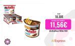 KINDER Nutella & Go 52g Pack de 12 unidades – Crema de cacao, avellanas y leche Nutella en envase de plástico con palitos de pan para mojar. Ideal para llevar a cualquier parte por su comodidad. Caja de 12 packs