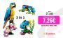 Loro de empalme y montaje de alta dificultad, juguetes de bloques entrelazados para niño y niña, regalo de cumpleaños y Día de los niños, 31366