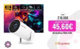 Transpeed-proyector 4K Wifi6 para cine en casa, dispositivo con Android 11 260, ANSI, WIFI Dual, Allwinner H713, BT5.0, 1280x720P, portátil, para exteriores, HY300 Pro