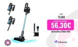 CECOTEC Conga Rockstar 1500 Ray Free Aspirador escoba sin cables sin bolsa 3 en 1 con potencia 215 W,12 kPa, 45 minutos de autonomía Cepillo Mixto,Depósito de 500 ml, Ciclón paralelo