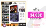 Consola de videojuegos portátil Retro R36S, sistema Linux, pantalla IPS de 3,5 pulgadas, reproductor de vídeo de bolsillo portátil, R35S, 64GB de juegos
