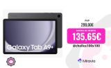 Samsung Galaxy Tab A9+ Tablet Android, 64GB/128 GB Almacenamiento, WiFi, Pantalla 11”, Sonido 3D, Gris