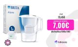 BRITA Aluna Jarra Filtradora de Agua de 2,4 L, Incluye 1 Filtro MAXTRA PRO, Reduce la Cal y el Cloro, Para Bebidas Calientes o Frías