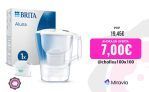 BRITA Aluna Jarra Filtradora de Agua de 2,4 L, Incluye 1 Filtro MAXTRA PRO, Reduce la Cal y el Cloro, Para Bebidas Calientes o Frías