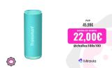 Altavoz Bluetooth portátil Tronsmart T7 Lite con control de APP y resistencia al agua IPX7 para camping mejorado con bajos más de 24H de tiempo de reproducción