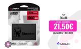 Kingston A400 SSD 120GB / 240GB / 480 GB / 960 GB Disco duro sólido interno 2.5″ SATA3