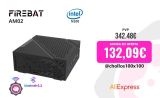FIREBAT-Mini PC AM02, Intel N100, CPU, 4 núcleos, 4 hilos, 8GB, 16GB, 256GB, 512GB, DDR4, WIFI6, BT5.2, HDMI, RJ45