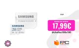Samsung EVO Plus MicroSDXC 256GB UHS-I U3 V30 Clase 10 con Adaptador