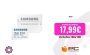 Samsung EVO Plus MicroSDXC 256GB UHS-I U3 V30 Clase 10 con Adaptador