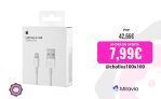 Cable USB Lightning Apple MD819 2 Metros Para Sincronización De Datos Y Carga De iPhone | iPad