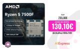 Procesador de CPU AMD Ryzen 5 7500F R5 7500F 3,7 GHz 6-Core 12-Thread, 5nm L3 = 32M 100-000001015 Socket AM5 Tray, sin enfriador, nuevo