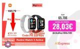 Xiaomi-reloj inteligente Redmi Watch 3 Active , dispositivo con Sensor de ritmo cardíaco, compatible con llamadas telefónicas Bluetooth, pantalla LCD de 1,83 pulgadas, Bluetooth 5,3, Global