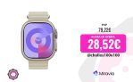Hello Watch-reloj inteligente 3 + Plus Ultra para hombre y mujer, pulsera deportiva con NFC, brújula, original, Amoled, Serie 9, para ios y Android, 2023