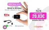 Mini adaptador inalámbrico CarPlay para coche, dispositivo inteligente 2 en 1 con conexión rápida Universal, WiFi, para Nissan, Android, 2024