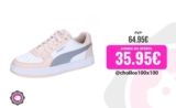 Puma Unisex Adults Puma Caven 2.0 Sneakers, Rosebay-Gray Fog-Puma White, 41 EU