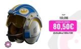 Star Wars The Black Series Carson Teva Casco electrónico premium con luces LED y sonidos avanzados, Juguete para niños y niñas de 14 años o más, Construcción y diversión en familia