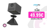 EZVIZ Camara Vigilancia WiFi Interior sin Cables, 1080P Cámara Batería 2000 mAh, Detección de Movimiento Humano PIR, Visión Nocturna Infrarroja, Audio de 2 Vias,Soporta Tarjeta SD hasta 512GB,CB2